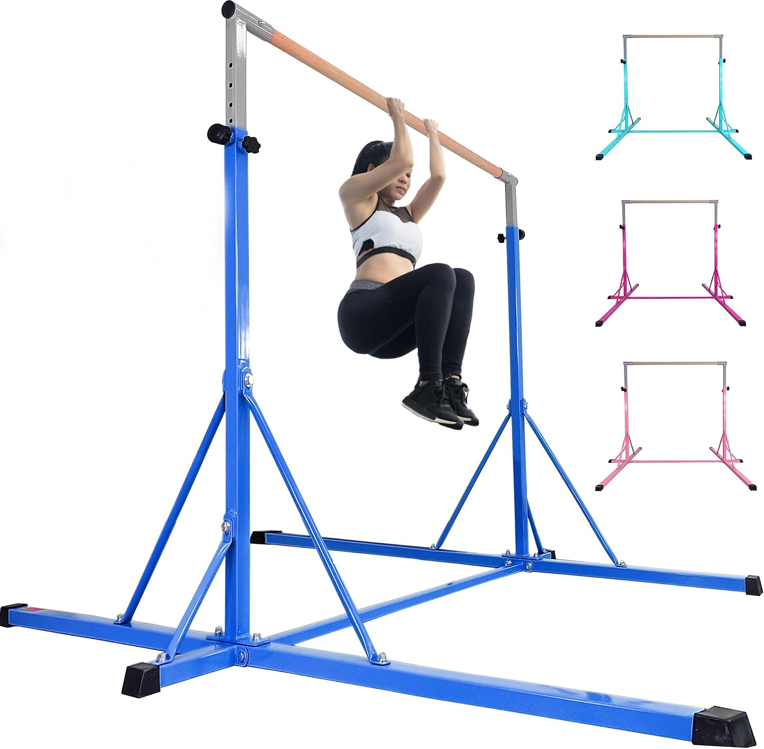 Adjustable Gymnastics Bar for Kids, Perfect for Home Training