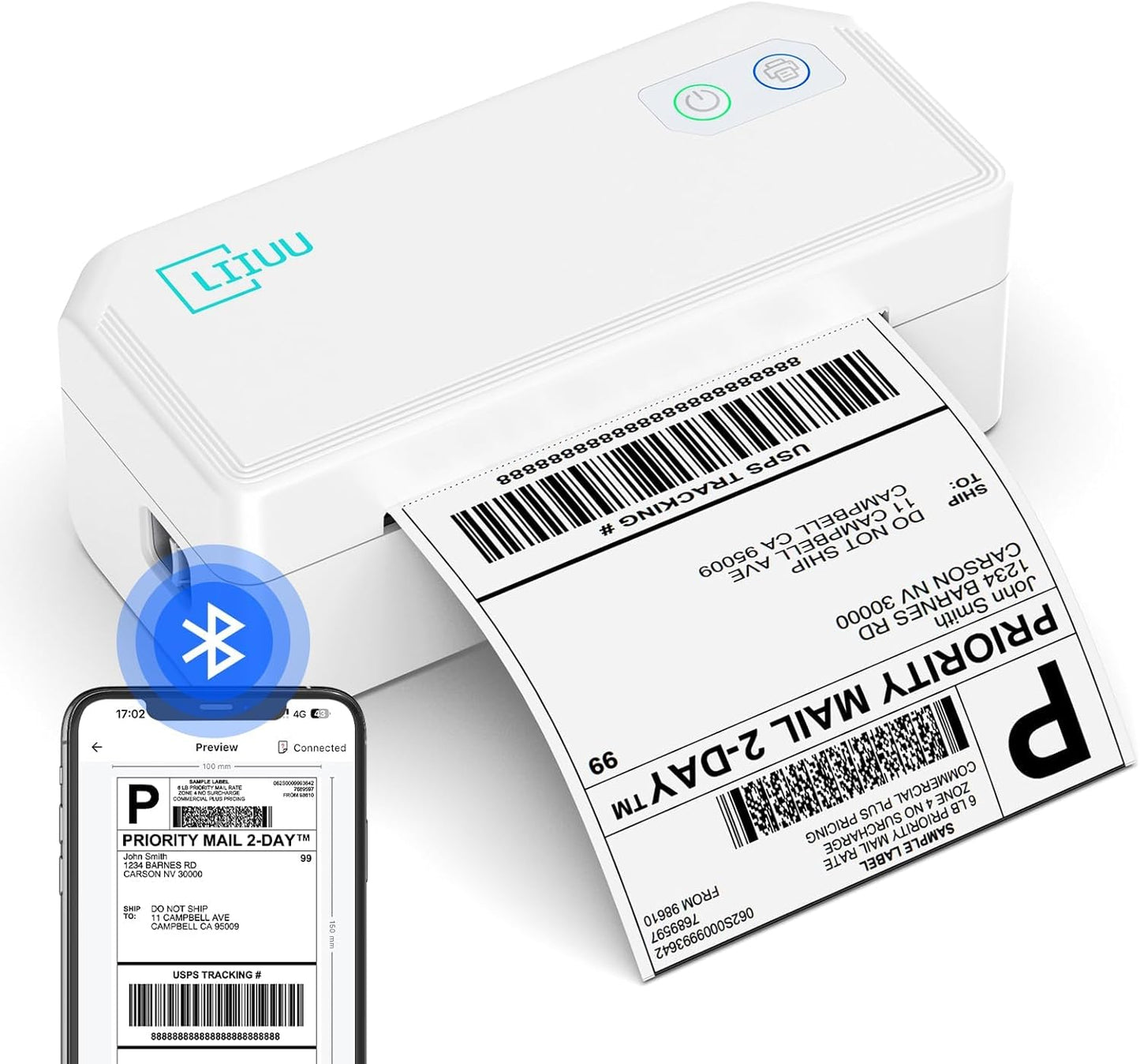 Thermal Shipping Label Printer for Small Business Mailing Needs