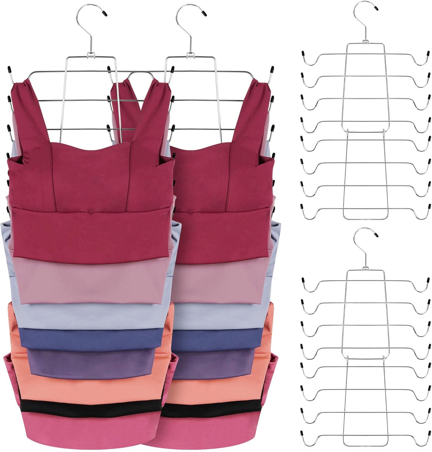 ZEDODIER 6 Pack Tank Top Hanger for Space Saving Storage