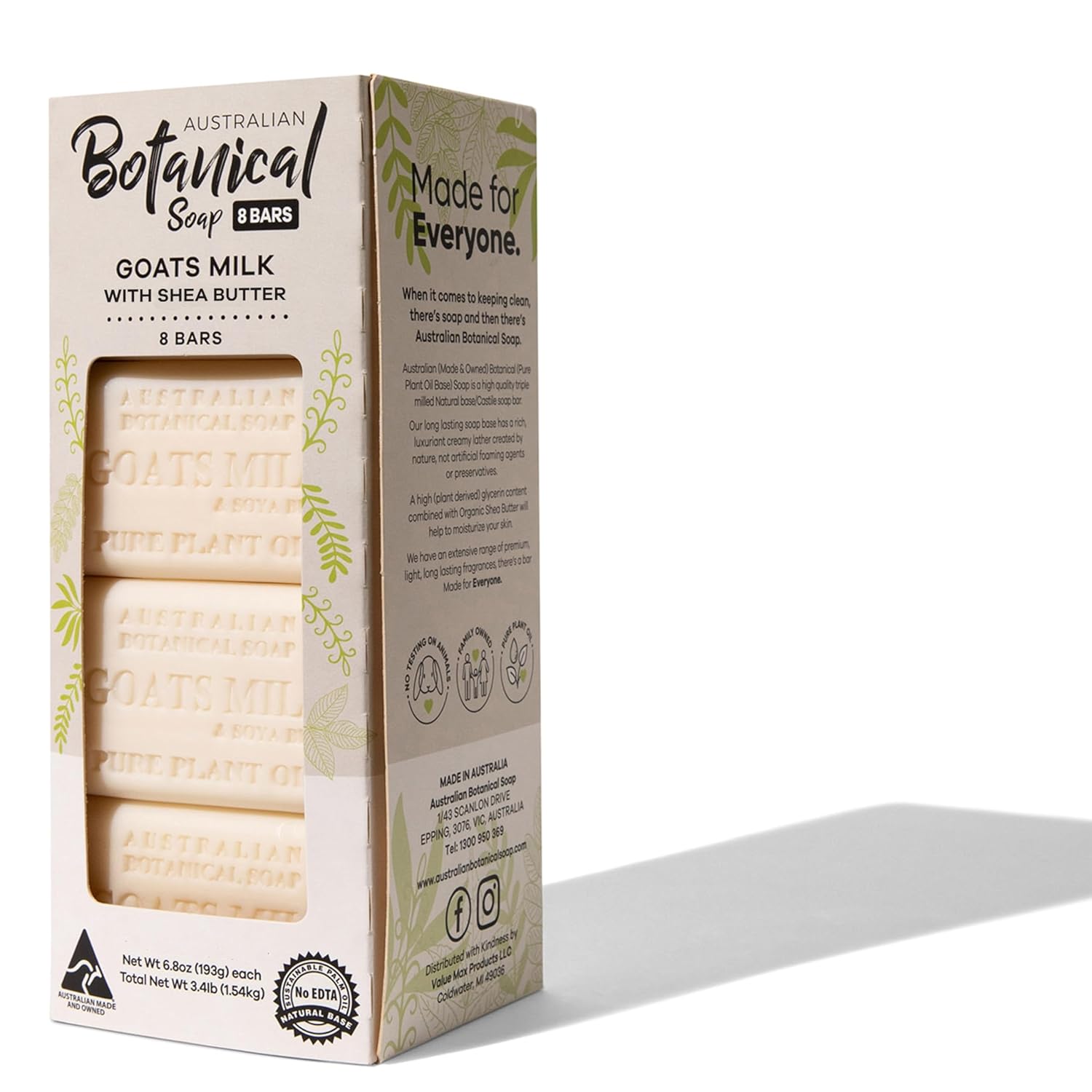 Goat Milk Soap with Shea Butter - Luxurious Body Cleanser