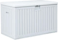 150 Gallon Large Deck Box with Side Handles - Durable Outdoor Storage