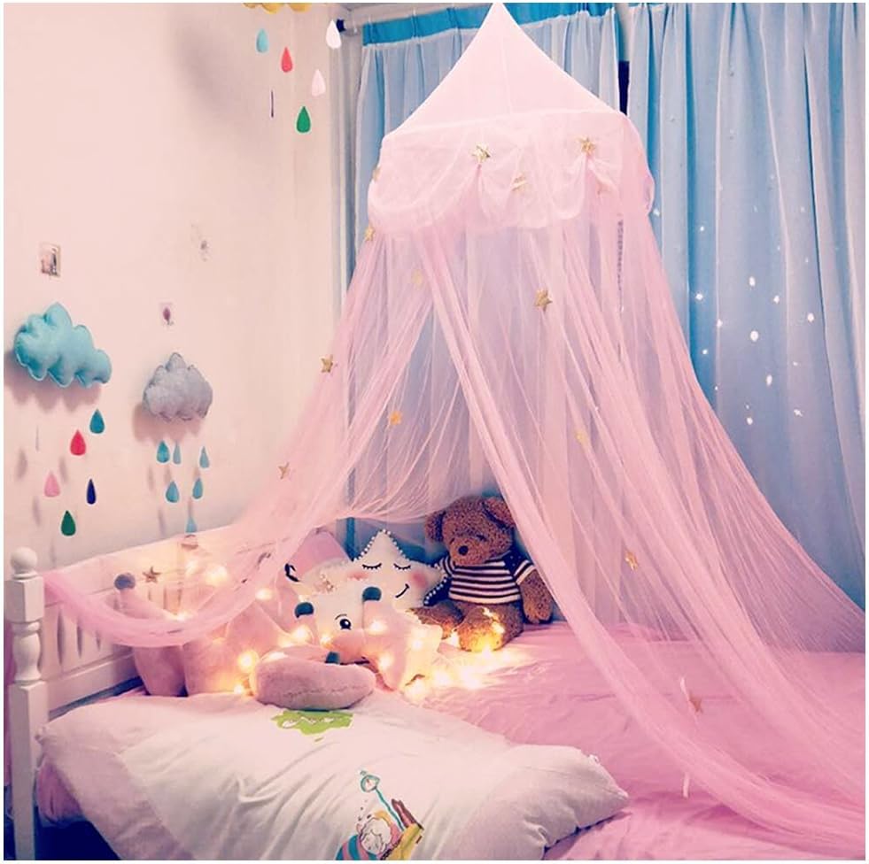 Pink Princess Bed Canopy - Dreamy Mosquito Protection