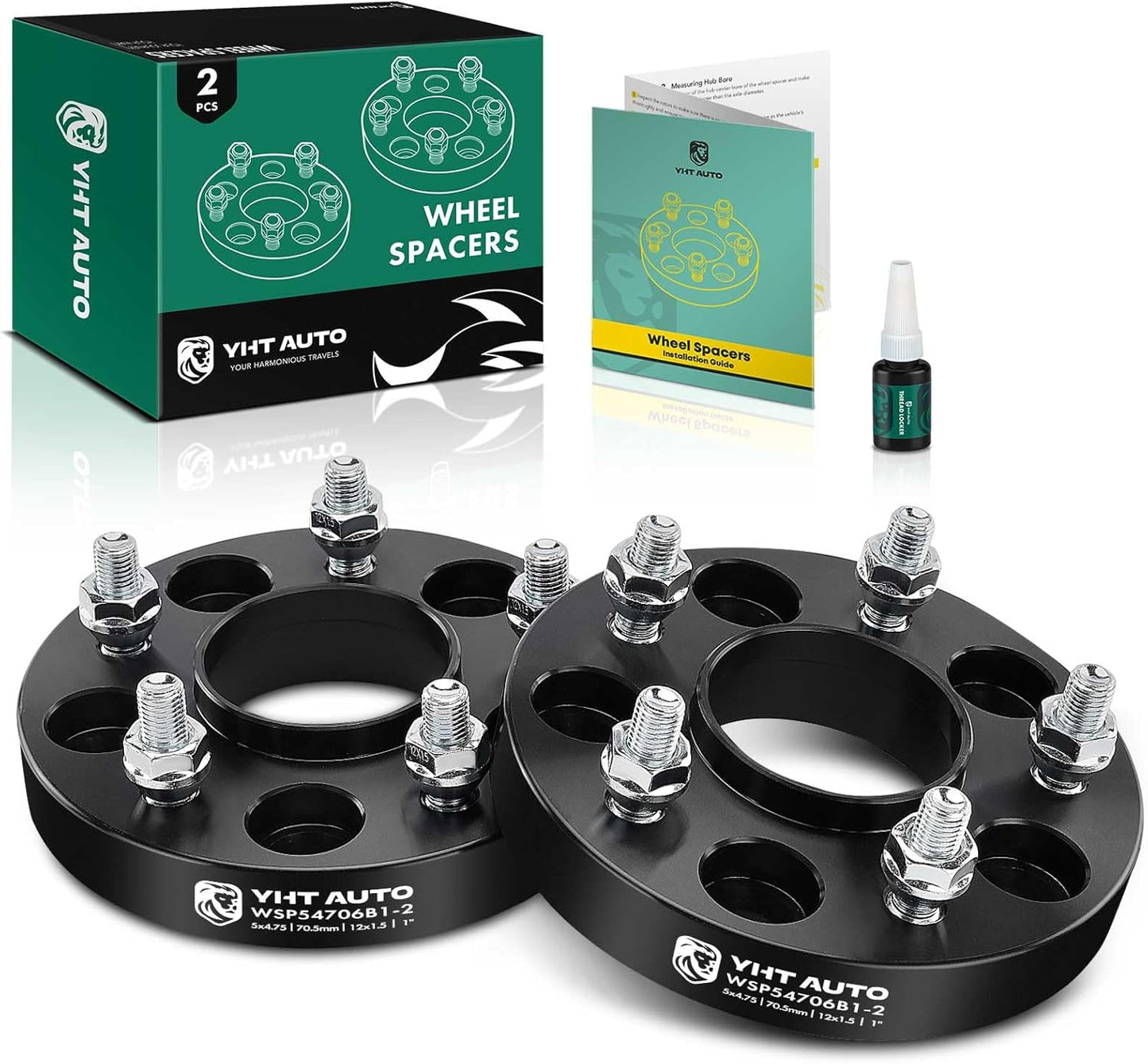 5x4.75 Hub Centric Wheel Spacers for Chevy Cadillac GMC Pontiac