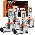 9005 9006 Fog Light Bulb Combo 80000lm 6000k - True Mini Plug & Play