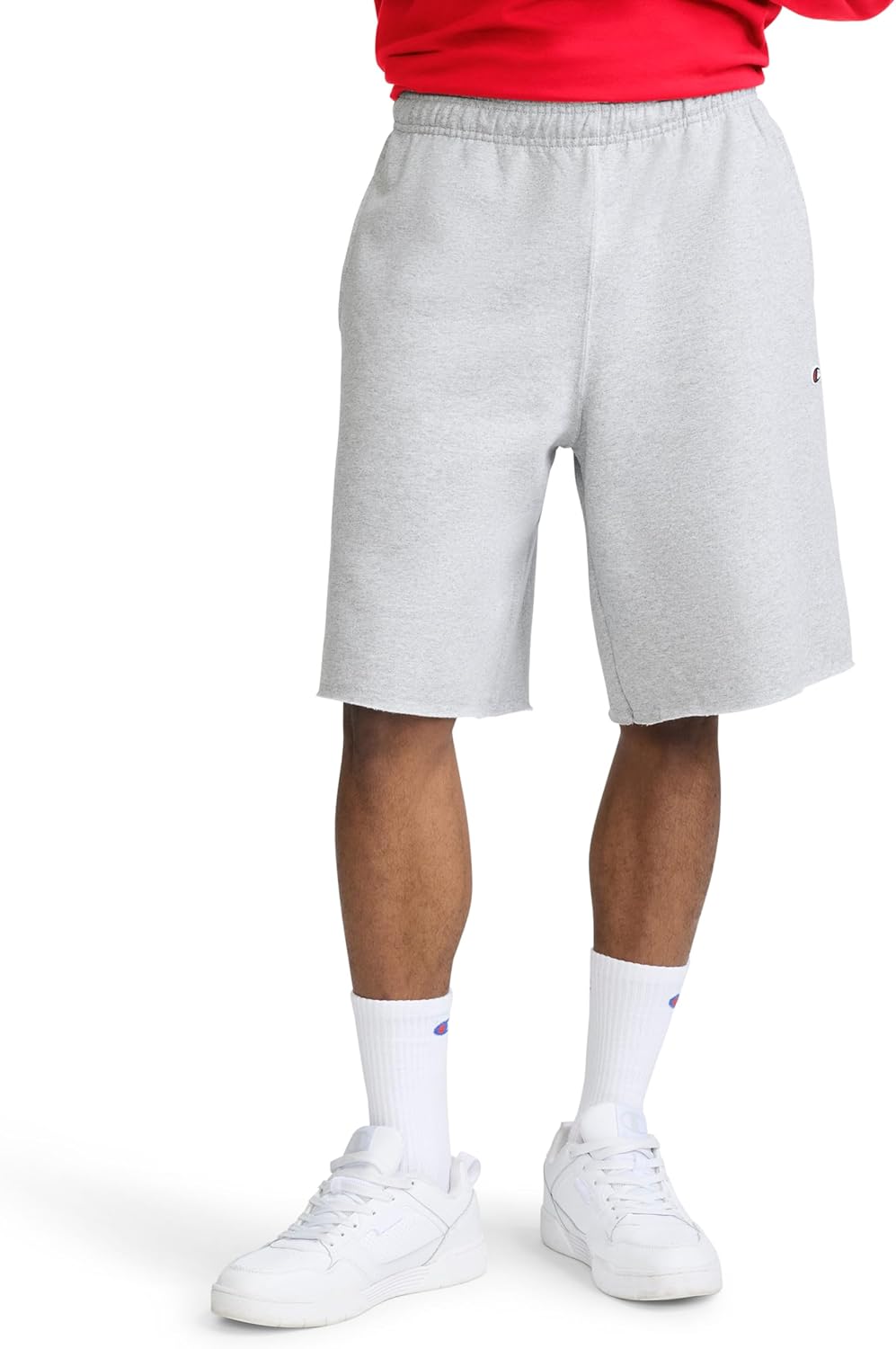 Champion Men's Fleece Athletic Shorts with Pockets for Comfort
