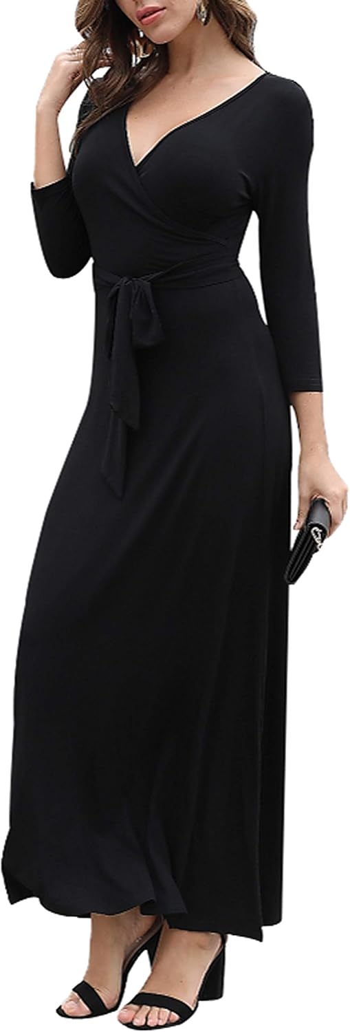 Aphratti Women's Floral Maxi Dress for Spring and Summer Wear