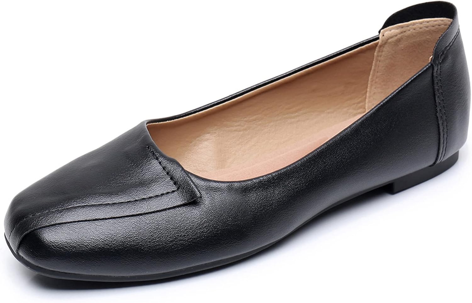 VenusCelia Women's Plain Dance Flat Shoe for Comfort and Style