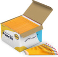 Enday #2 Pencils Bulk 500 Pack - Pre-sharpened Yellow Pencils