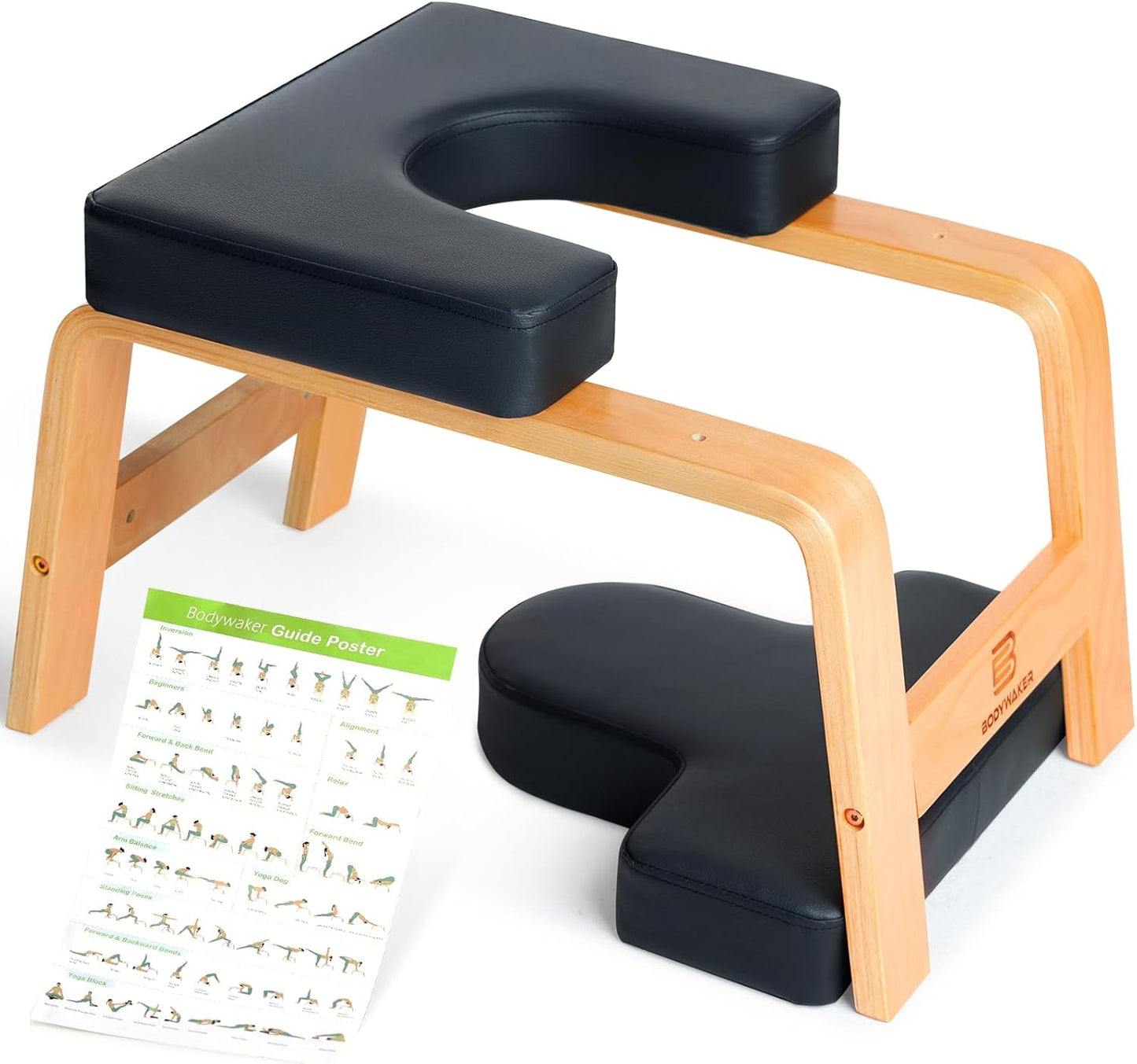 Yoga Headstand Bench for Balance Training and Core Strength