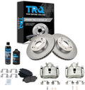 TRQ Front Brake Pad & Rotor Kit for 2002-06 Toyota Camry - Complete
