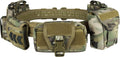 YAKEDA Tactical Battle Belt for Men - Heavy Duty Quick Release Airsoft