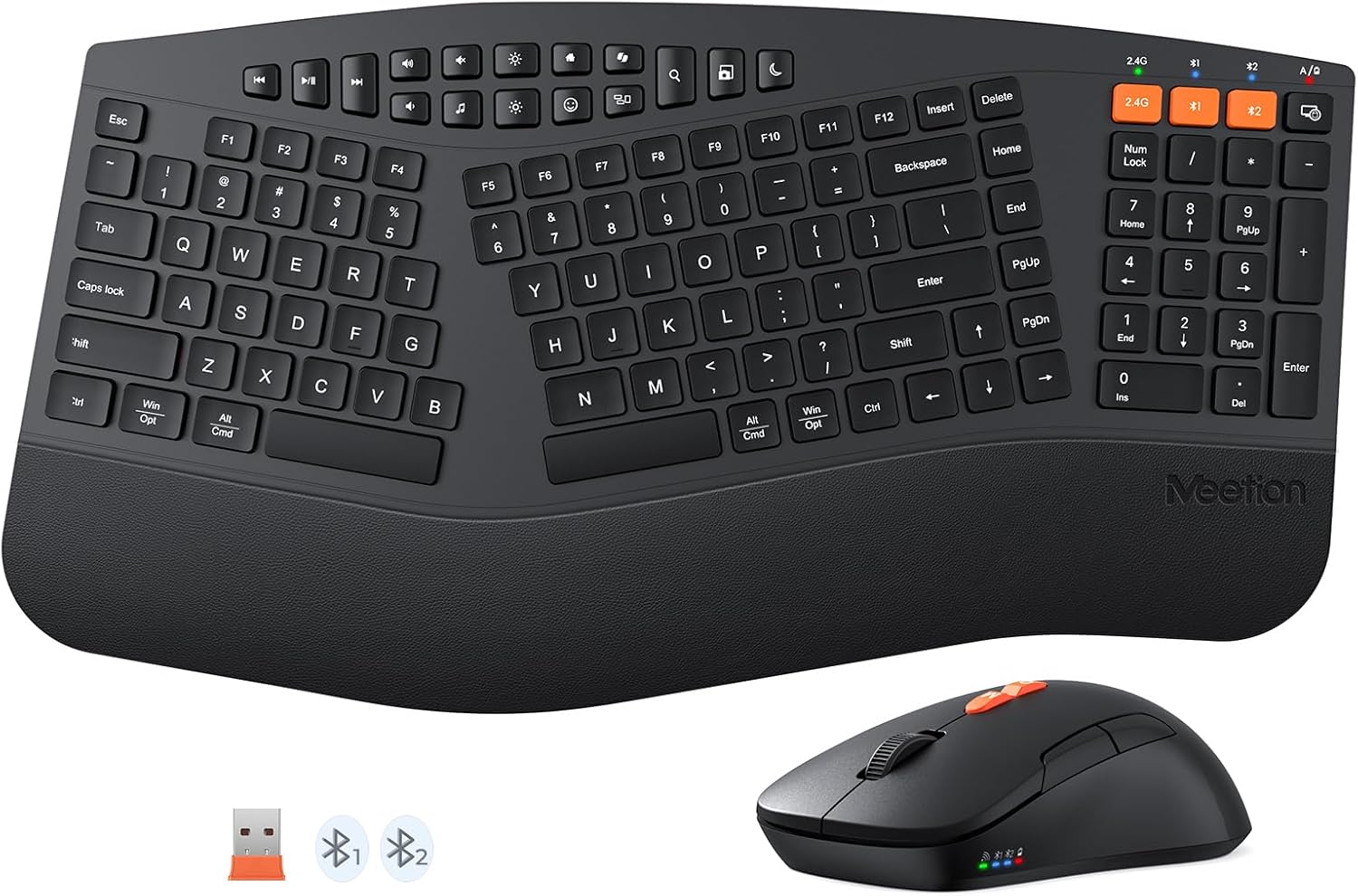 MEETION Ergonomic Keyboard and Mouse for Ultimate Comfort