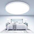 Large LED Ceiling Light 16.5in Flush Mount - Bright 4200LM