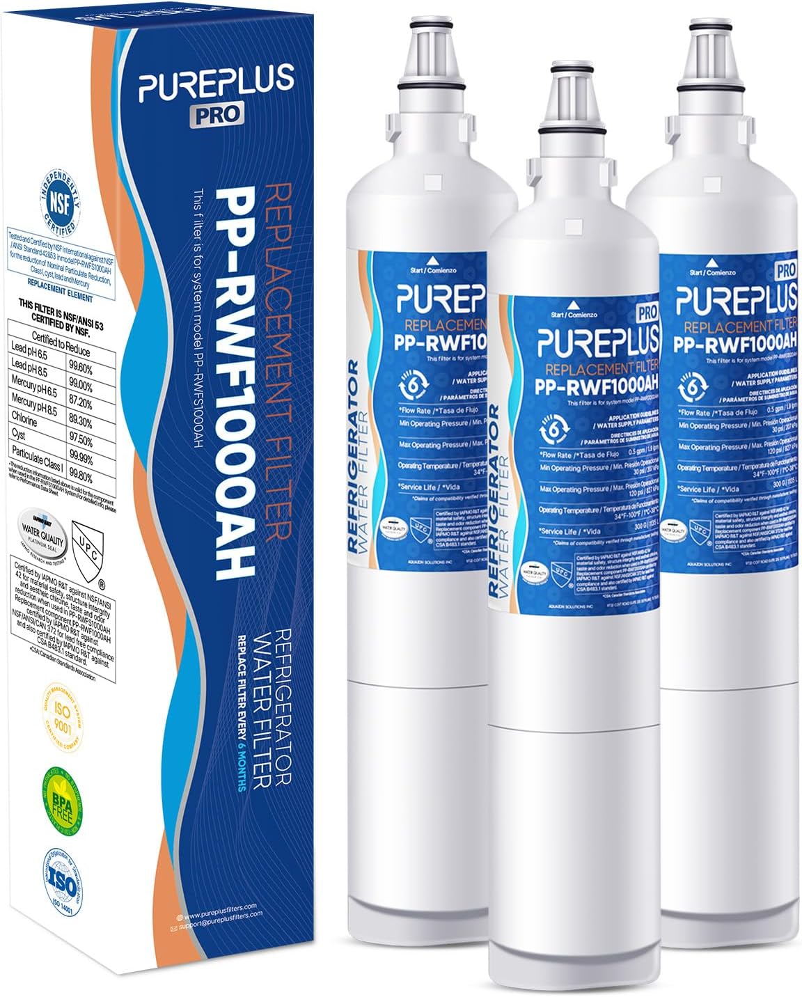 PUREPLUS PRO 5231JA2006A NSF Certified Water Filter Replacement