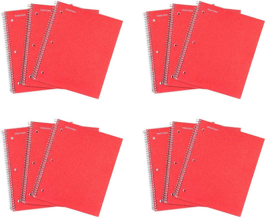 Durable Spiral Notebooks by Mintra Office for School and Business