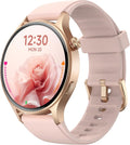 Fitpolo Smart Watch for Women 1.3in AMOLED Touchscreen - Stylish