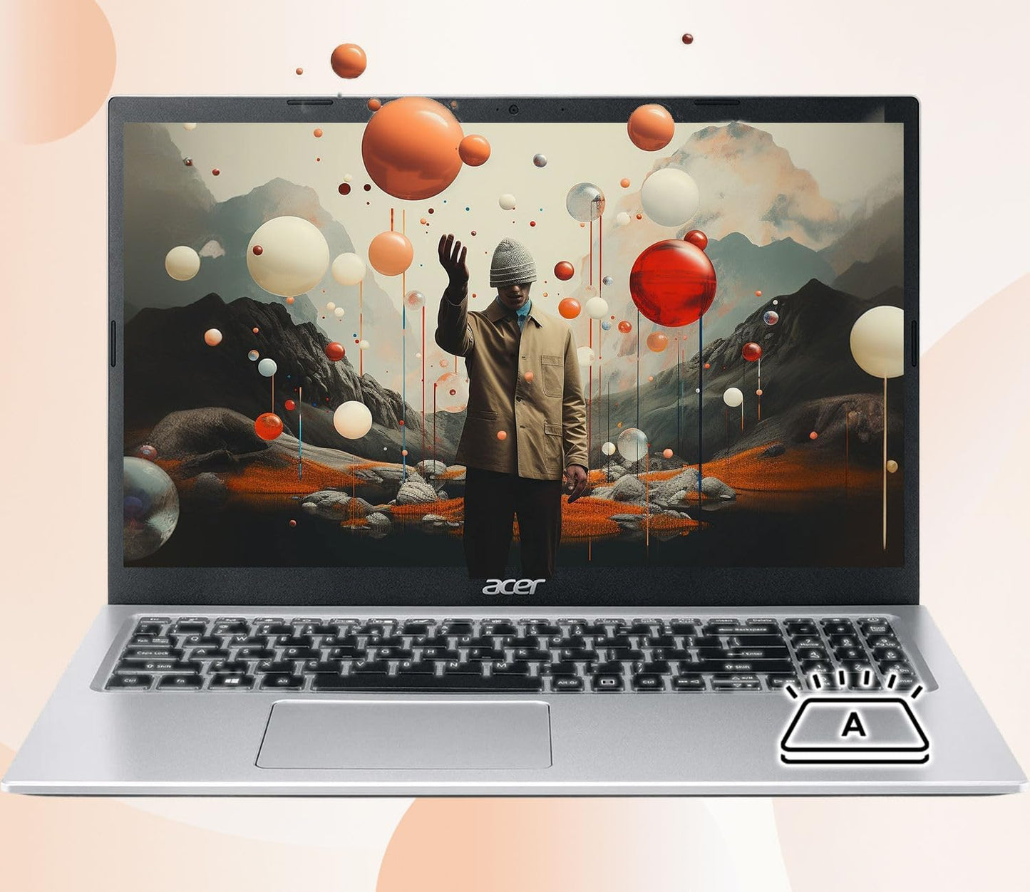 Acer Aspire 3 Premium Laptop with Backlit Keyboard and More