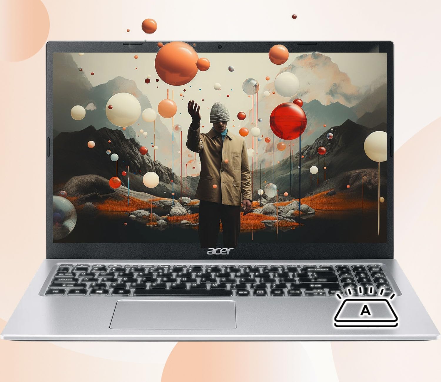 Acer Aspire 3 Premium Laptop with Backlit Keyboard and More