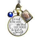 Wedding Bouquet Charm Memorial Photo Pendant - Loved Beyond Words