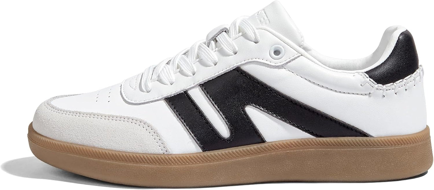LUCKY STEP Women Classic Retro Gum Sole Fashion Sneakers Review