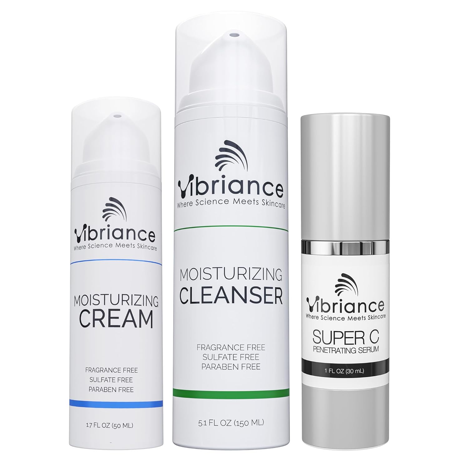 Vibriance Skincare Bundle for Radiant Skin and Youthful Glow