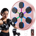 Music Boxing Machine with Gloves - Wall-Mounted Trainer with LED