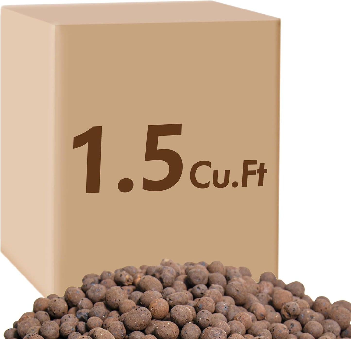 D'vine Dev Ceramic Planter Filler Balls for Hydroponic Gardening