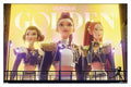 Netflix KPop Demon Hunters (2025) Huntrix Golden Wall Poster - White