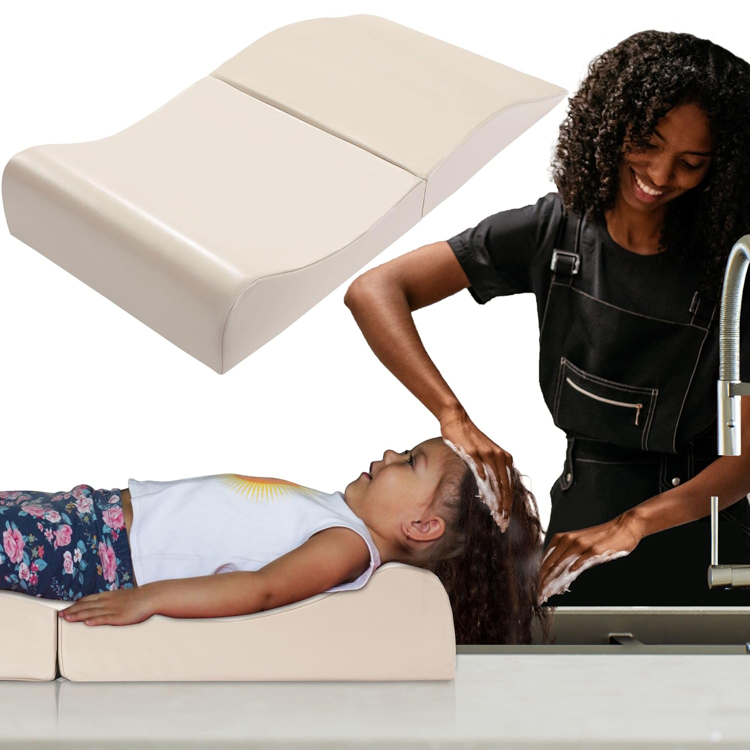 BALAPET Hair Washing Station for Kids - Comfortable Shampoo Mat
