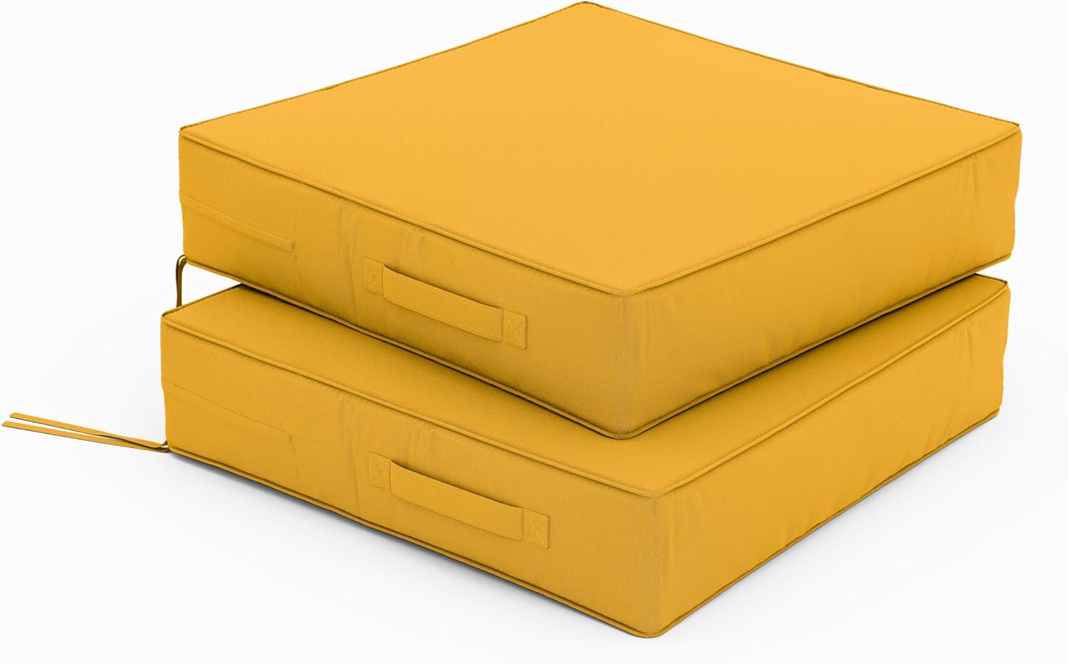 Patio Chair Cushions for Outdoor Furniture - Waterproof Set of 2