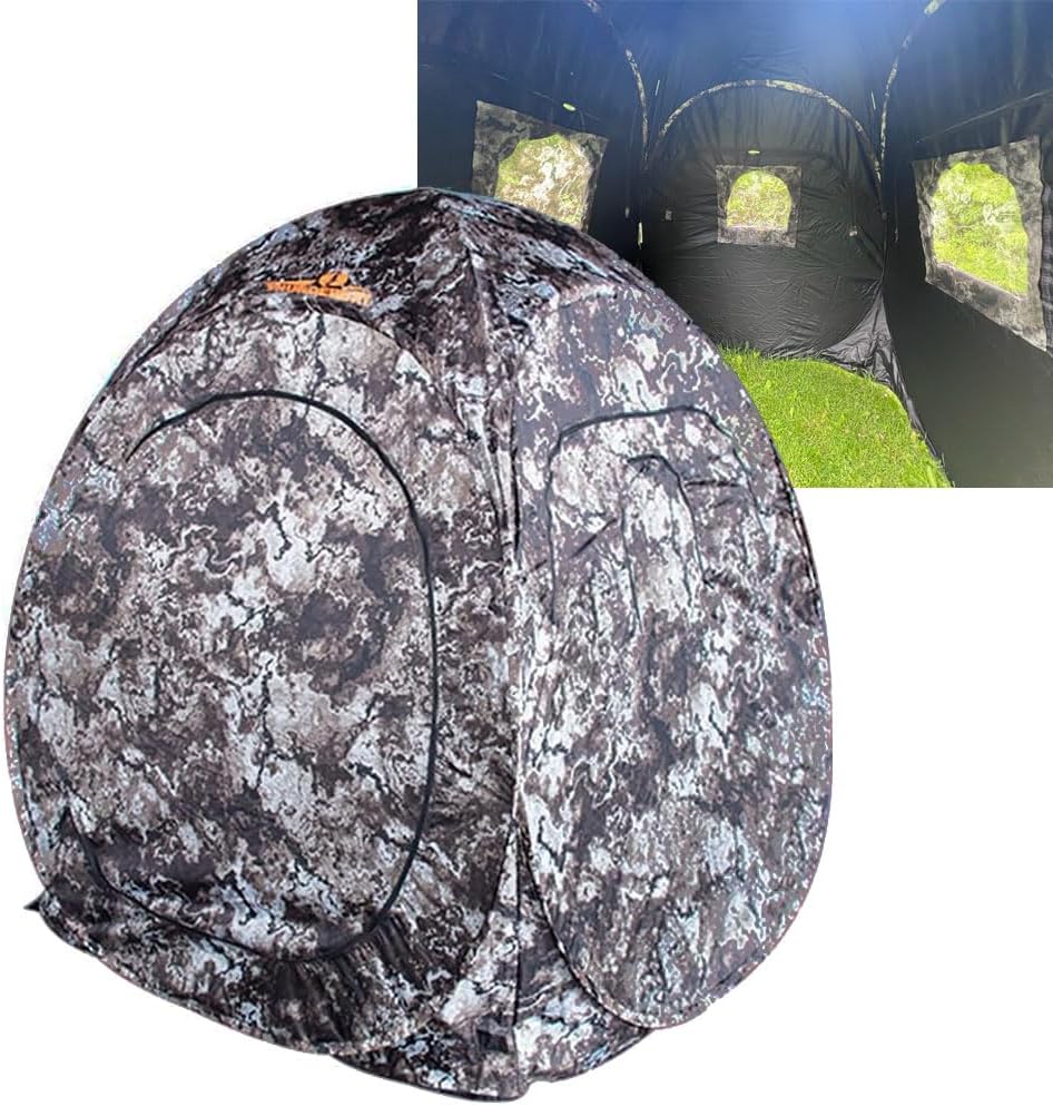 THUNDERBAY Run & Gun Series Pop-Up Ground Blind for Hunting