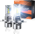 SEALIGHT H4 Bulbs with 50000LM Brightness and Cooling Fan