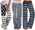Women's Comfy Pajama Pants Long Palazzo Lounge Pants - Soft Wide Leg