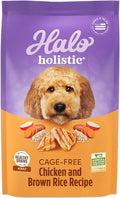 Halo Holistic Dog Food with Cage Free Chicken & Brown Rice