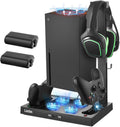 Lictin Cooling Fan Charging Station for Xbox Series X - 4-Fan Stand