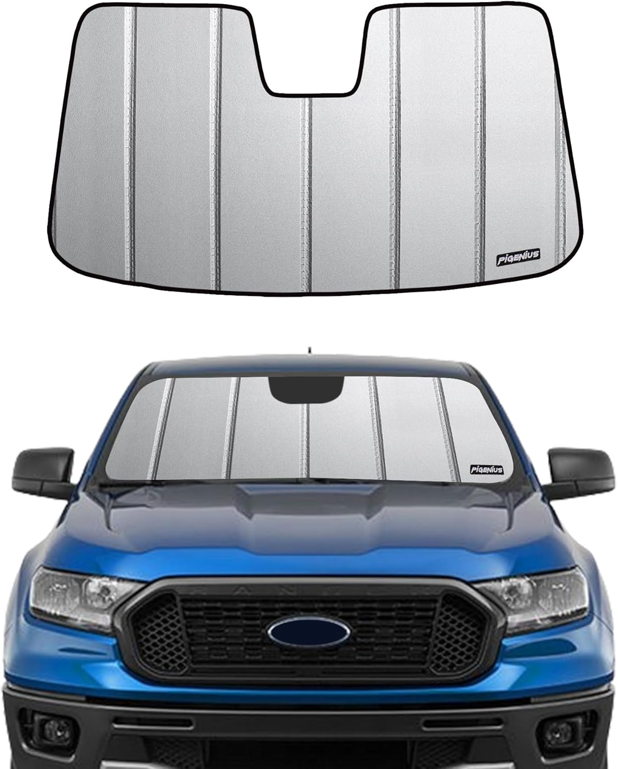 Windshield Sunshade for Ford Ranger 2019-2023 - Beat the Heat