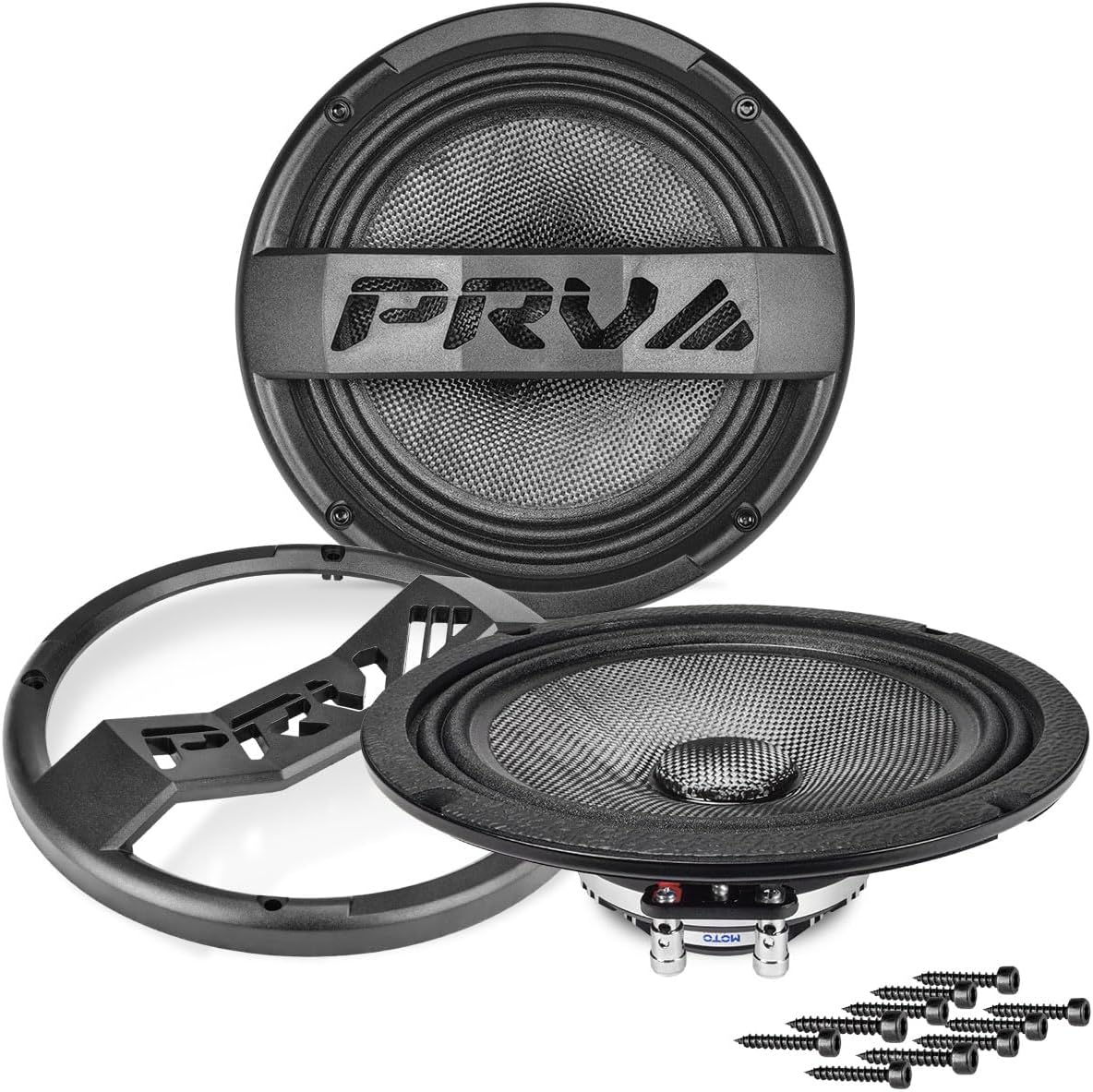 PRV AUDIO 8 Inch Midrange Speaker - Water Resistant Pro Audio