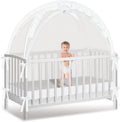 Crib Tent to Keep Baby from Climbing Out - Mesh Pop Up Protection