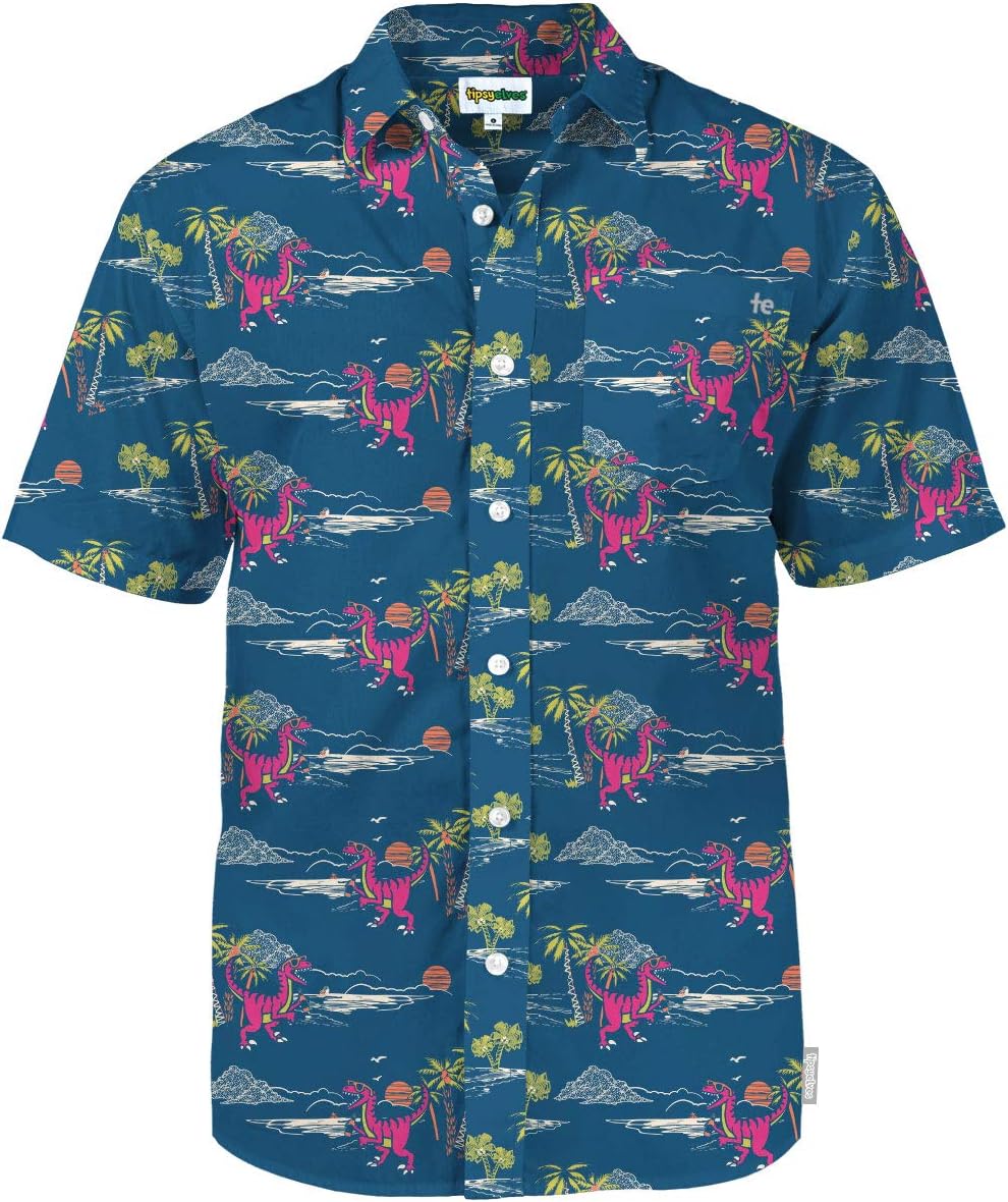 Tipsy Elves Hawaiian Shirts for Men - Perfect for Summer Fun