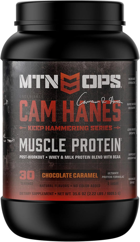 MTN OPS Keep Hammering Whey Protein Powder for Muscle Growth