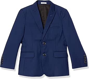 Calvin Klein Boys' Bi-Stretch Blazer Suit Jacket for Any Occasion