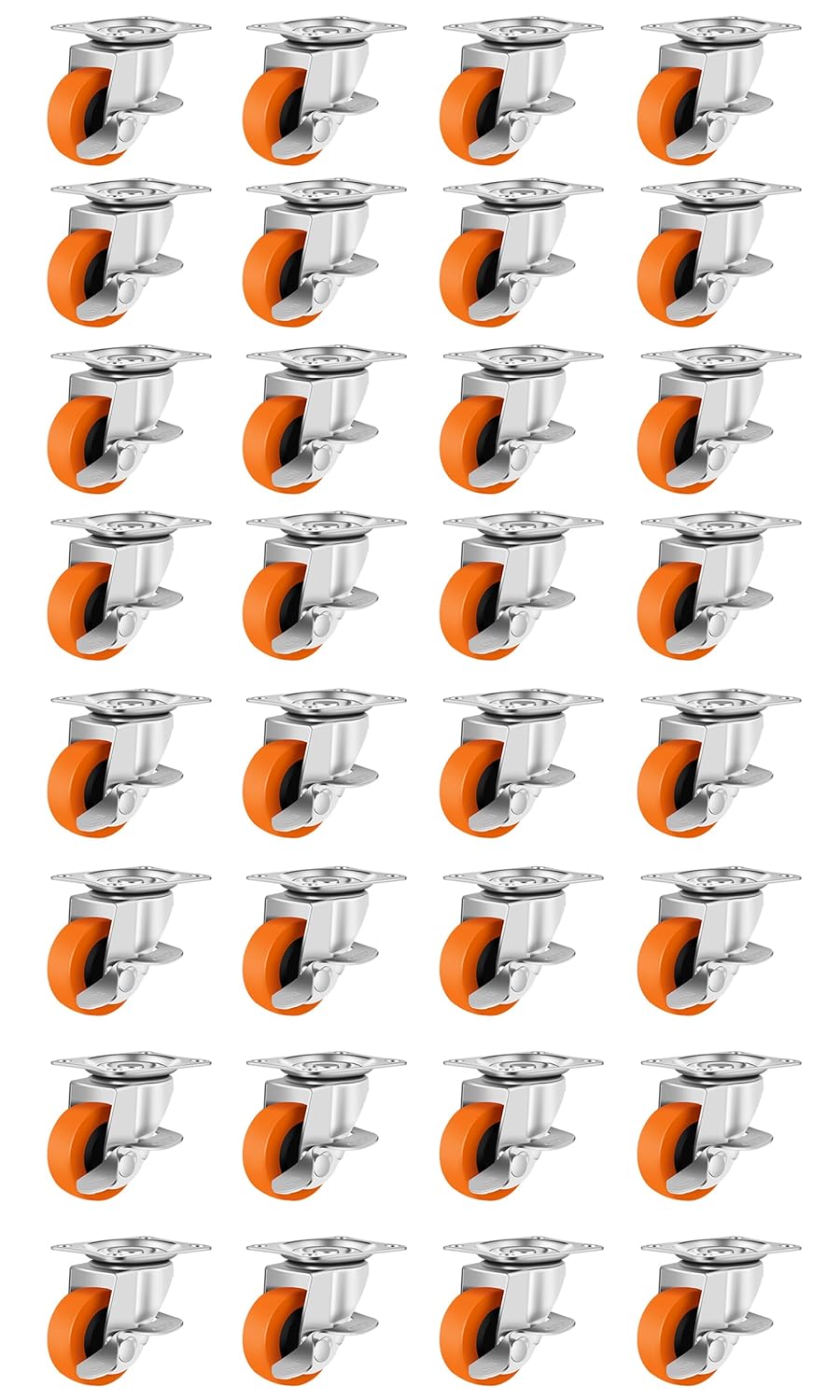 Caster Wheels 3 Inch Heavy Duty Locking Castors for Furniture