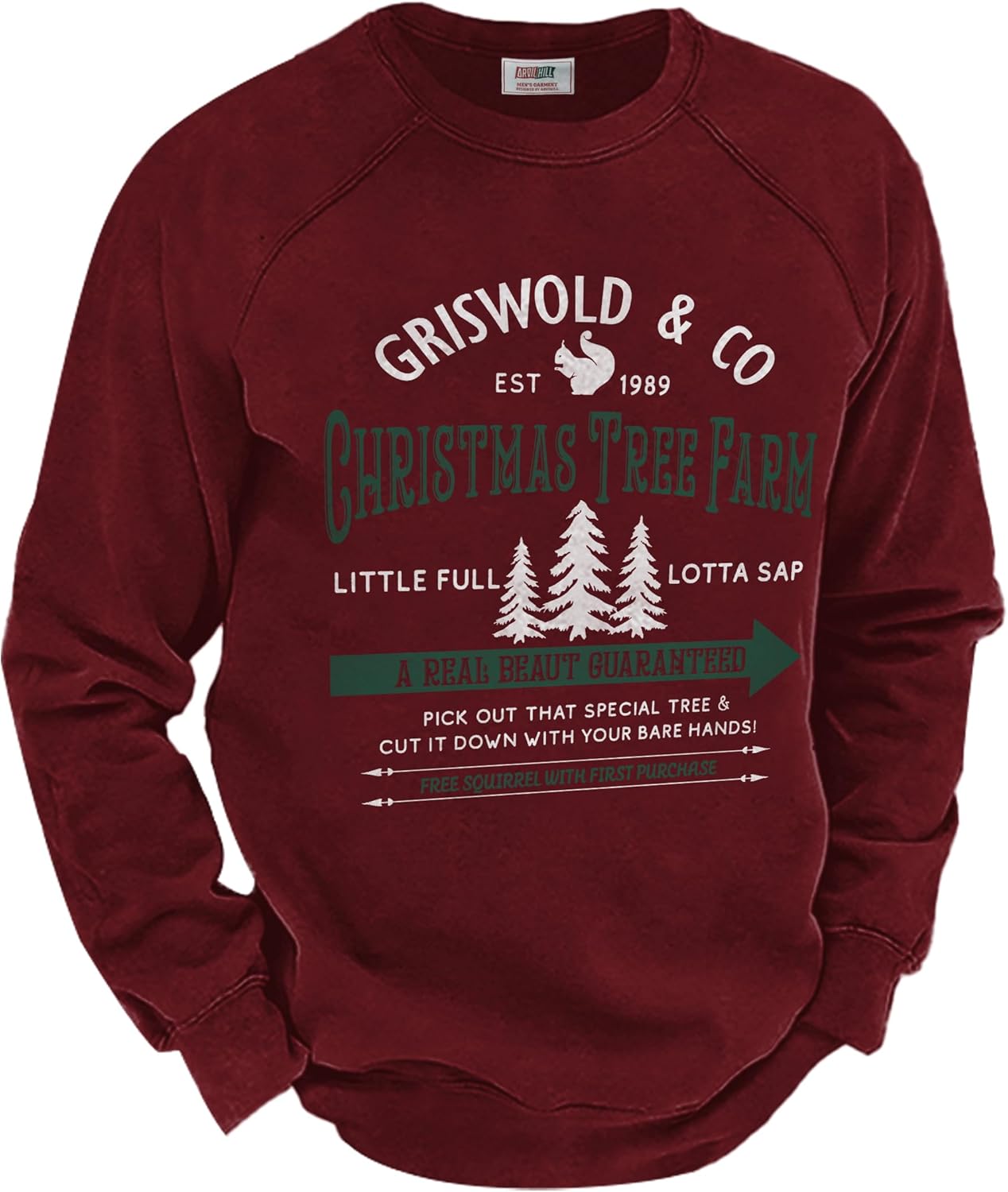 Arvilhill Mens Fleece-Lined Christmas Sweatshirts for All Occasions