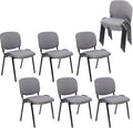CLATINA Set of 10 Stackable Waiting Room Chairs - Space Saving Comfort