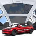 Upgrade Sunshade Roof for Tesla Model 3 Highland 2025 - Foldable Heat