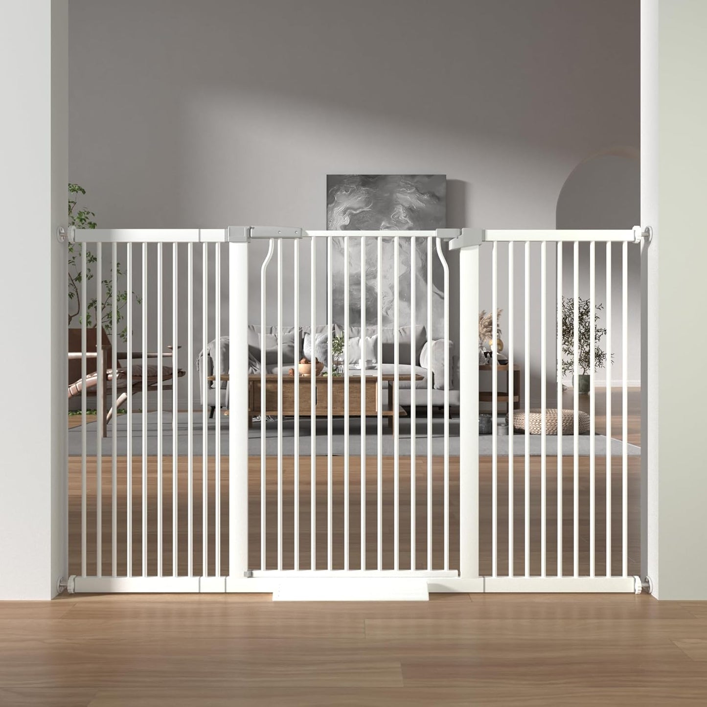 41-Inch Extra Tall Baby Gate for Doorway, Safe and Secure