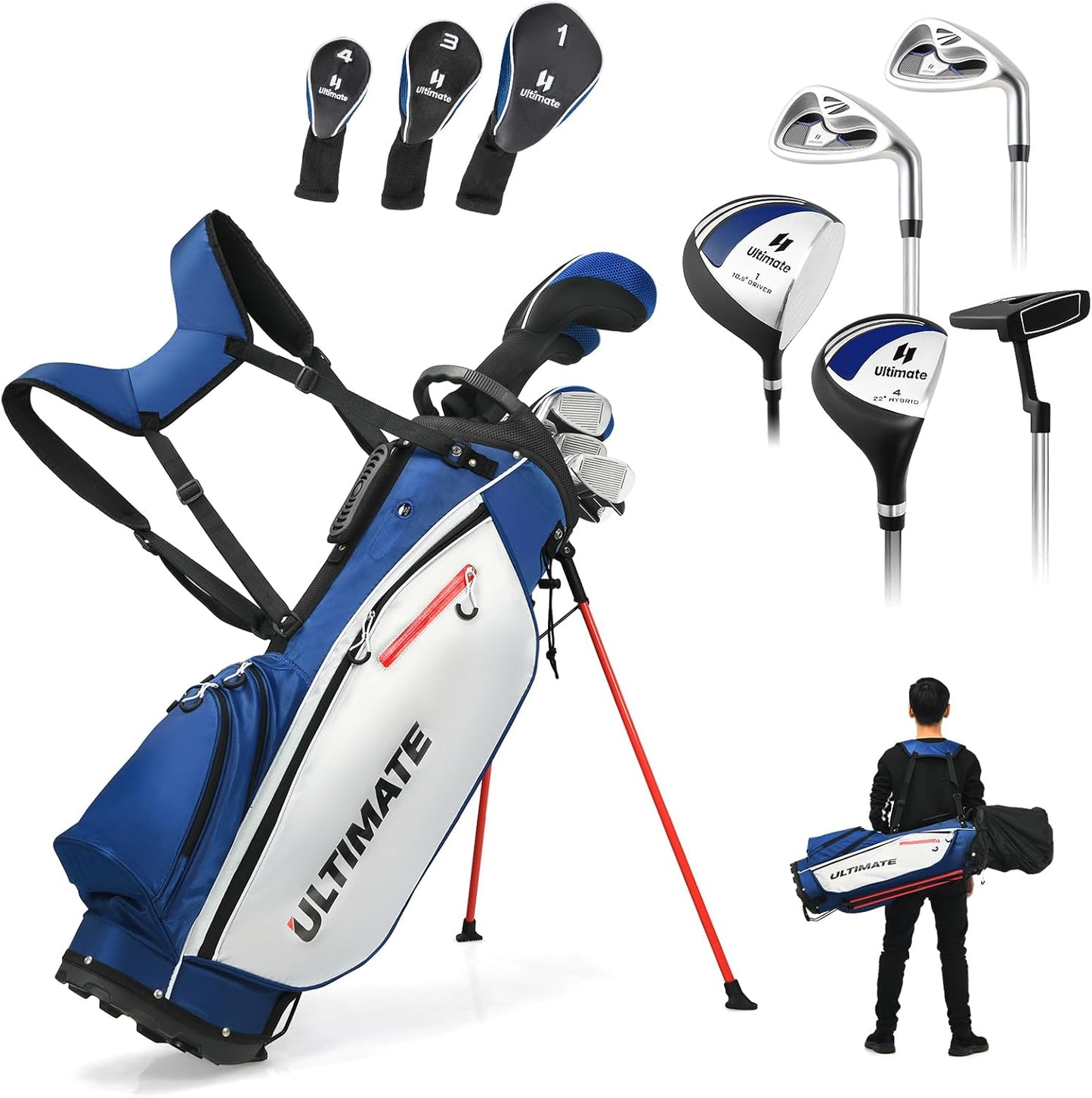 ULTIMATE Men's Complete Golf Club Set - Perfect for Every Golfer