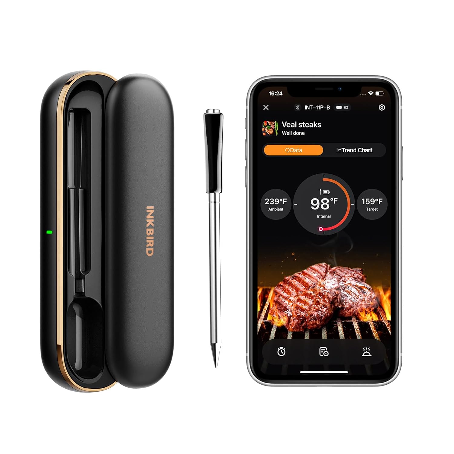 Wireless Waterproof Meat Thermometer by Inkbird