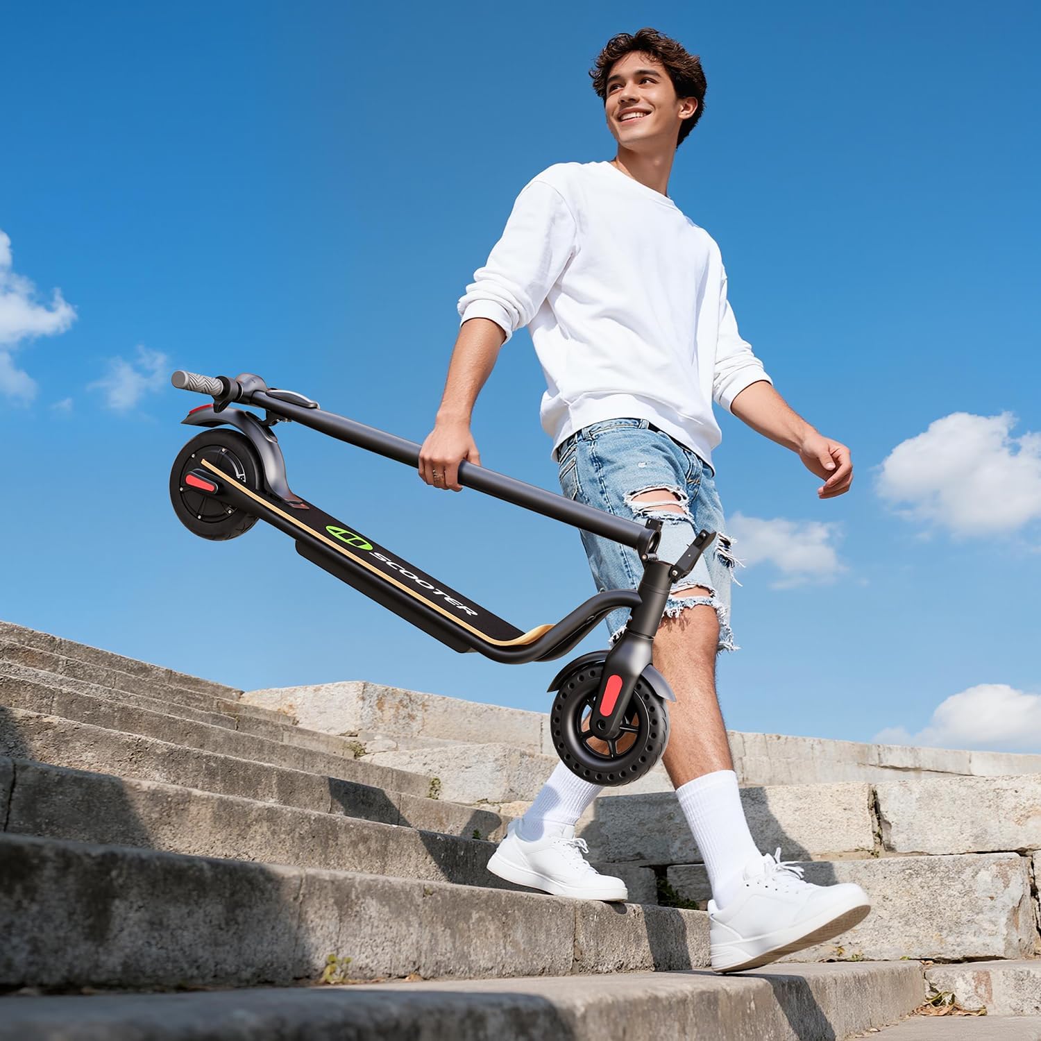 Electric Scooter for Commuting - Lightweight and Fast Ride