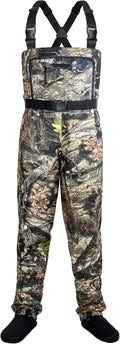 Dark Lightning Breathable Insulated Chest Waders - Four Seasons